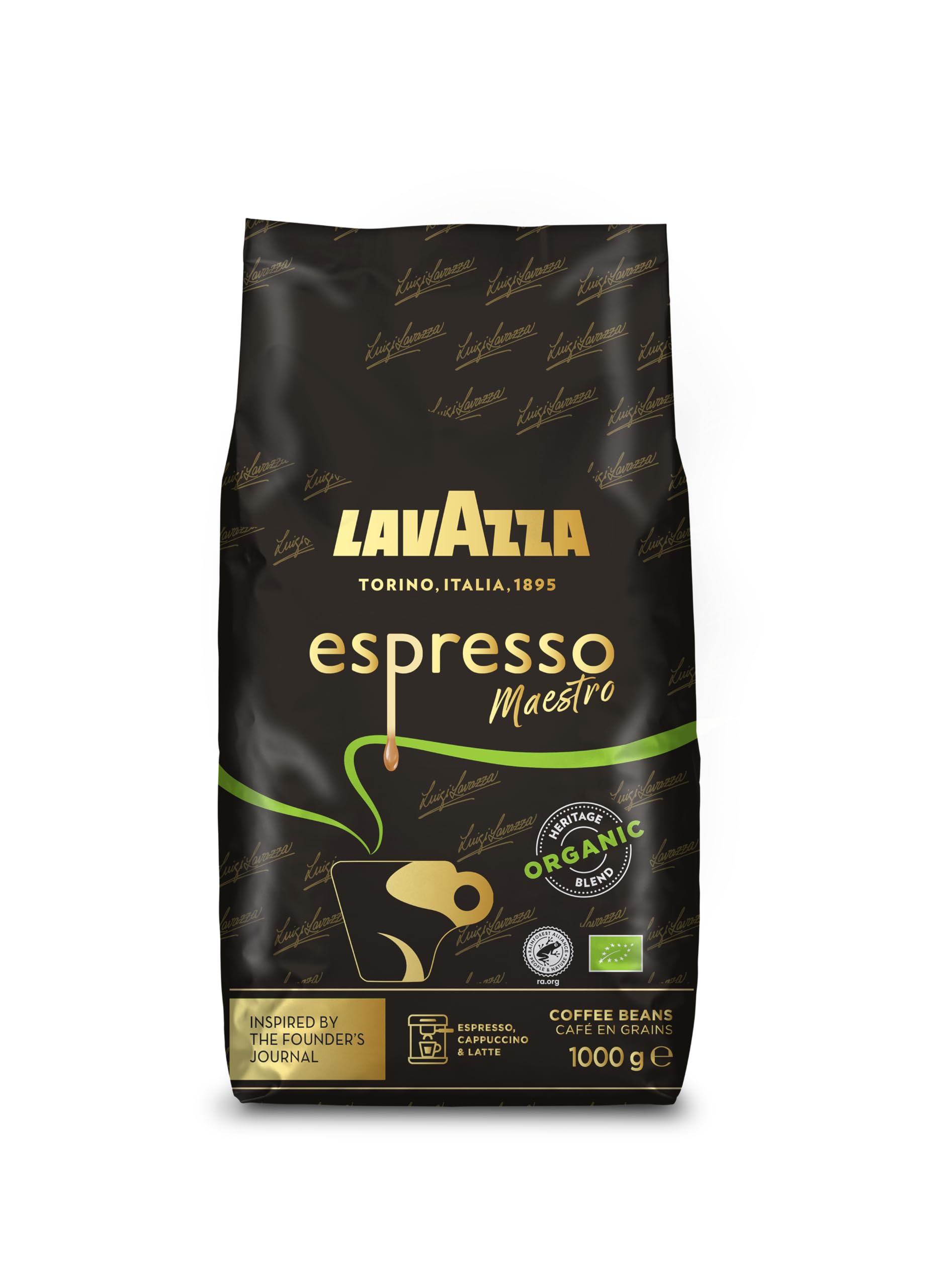 Lavazza, Espresso Maestro Coffee Beans, 1 kg