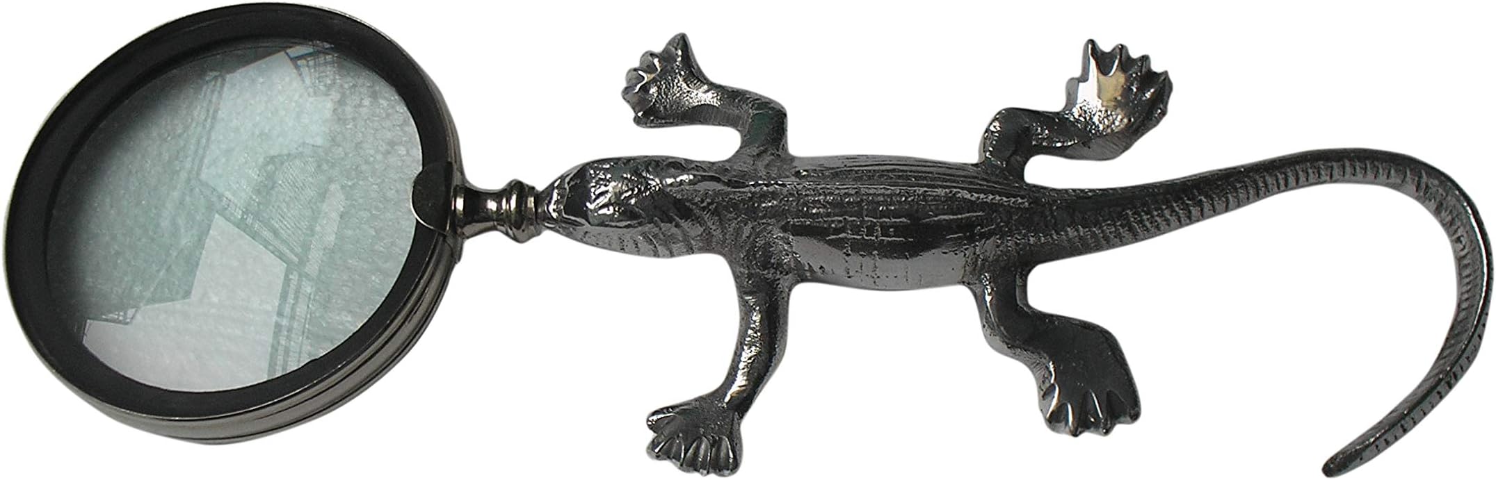 Aluminium Chameleon Magnifying Glass