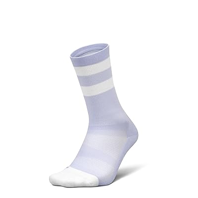 Feetures Elite Light Cushion Mini Crew Crew Cut Socks Shoes Lilac High Top Stripe
