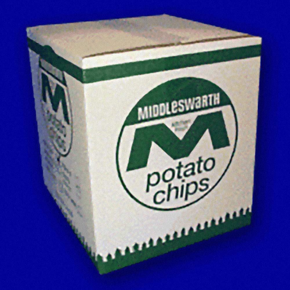 MIDDLESWARTH Potato Chips Extra Large Box with 3 Pound Bag (Sour Cream and Onion)