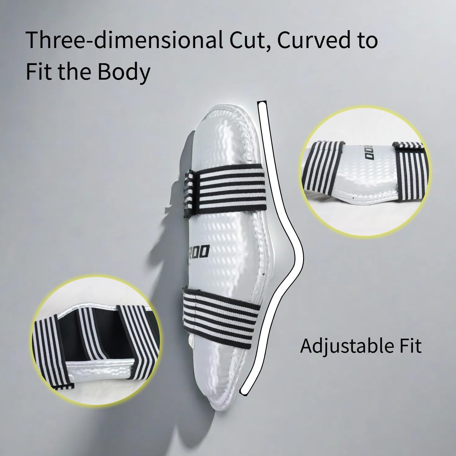 Taekwondo Shin Guards Arm Guard Protector Set for Kickboxing Martial Arts Taekwondo Karate Muay Thai Sparring Combat, Suitable for Children Teenagers and Adults