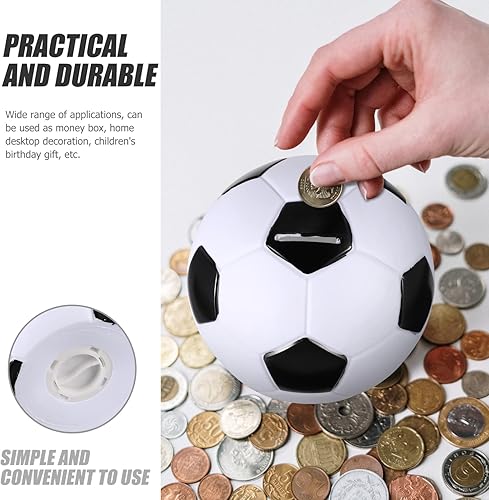 Miniatura 3 de Balón de fútbol hucha niños hucha deportes moneda banco plástico caja de ahorro de dinero decoración de fútbol