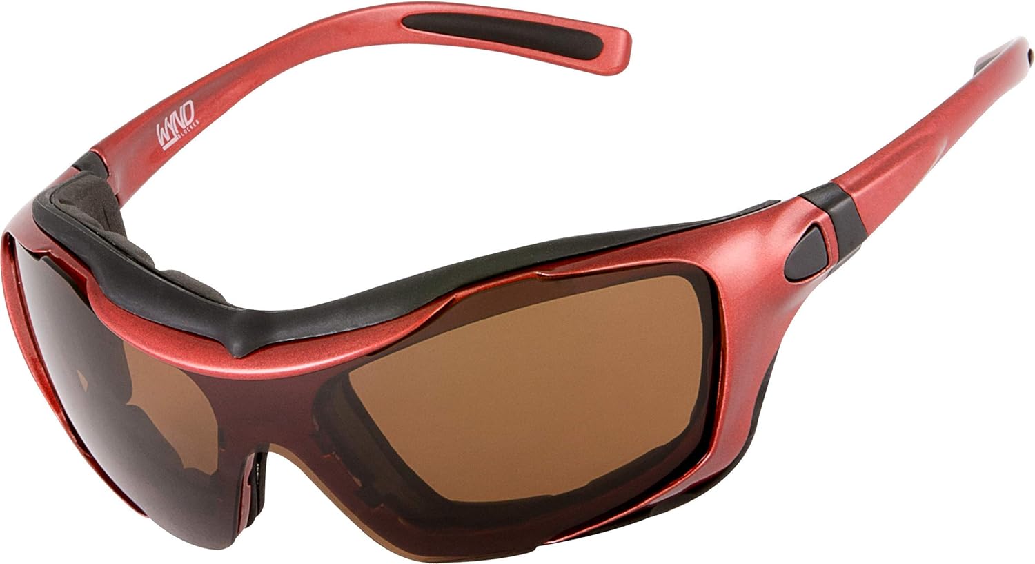 WYND Blocker Polarized Large Motorcycle Riding Sunglasses Sports Wrap Glasses