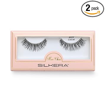 SILKERA Mon Cheri Eyelashes | Eyelash Extension | 100% Human Hair Eyelashes | Reusable Eyelashes | DIY Eyelash Extensions |