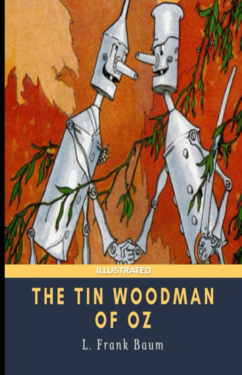 The Tin Woodman of Oz - ILLUSTRATED      Paperback – October 10, 2022