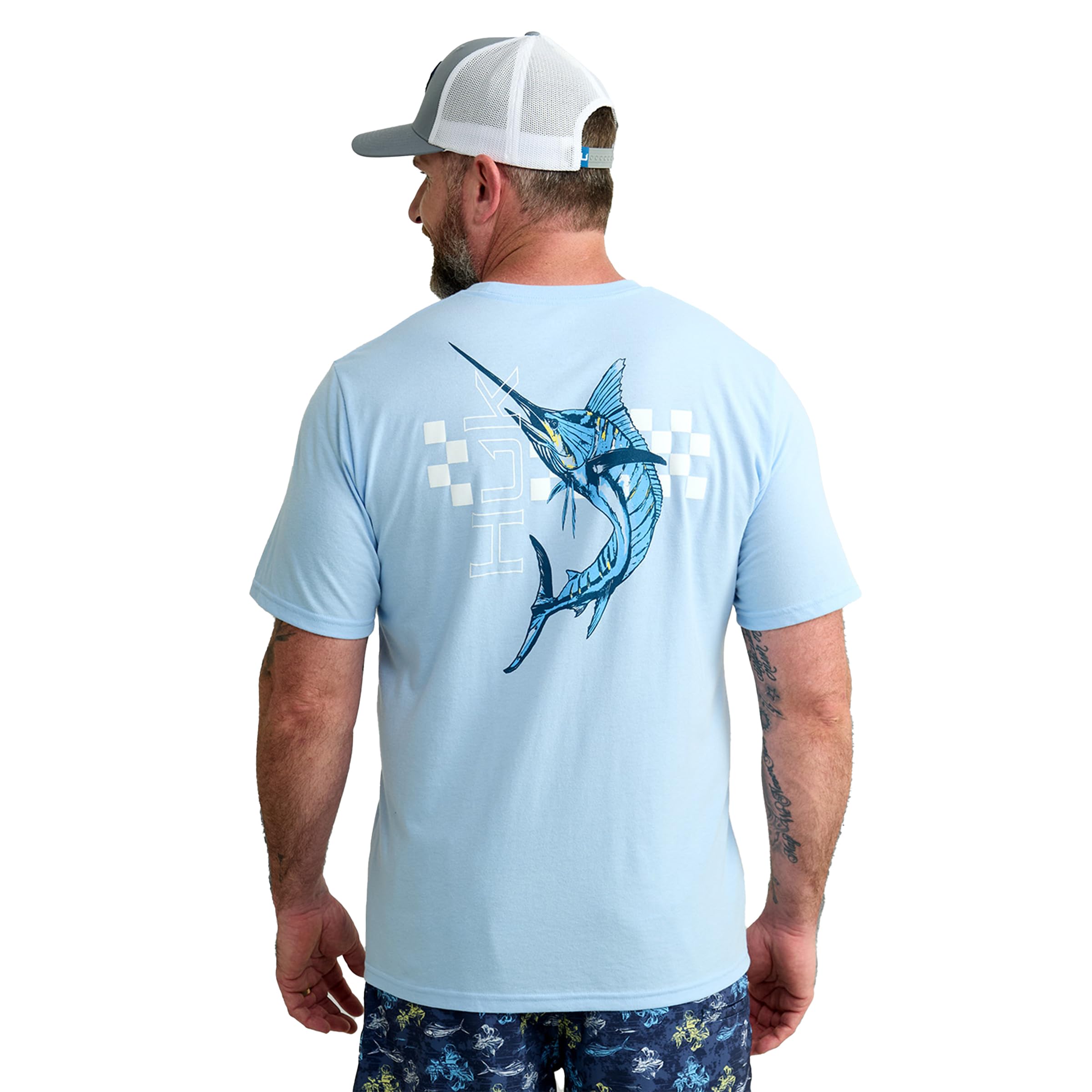HUK Mens Performance Fishing Logo Tee, Short Sleeve T-Shirt for Men — view 69