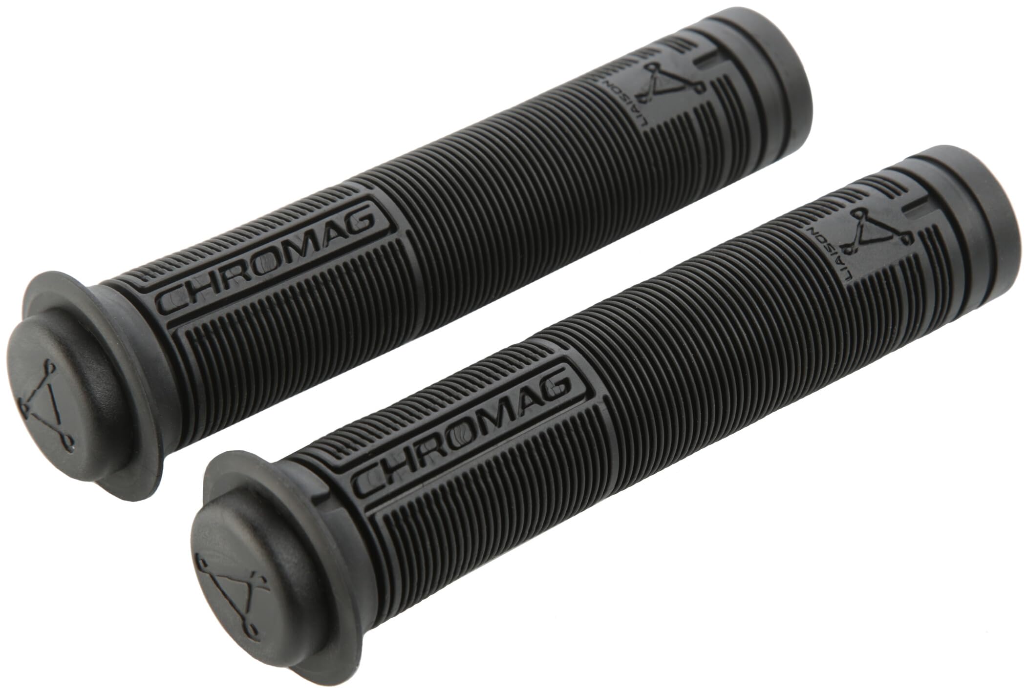 Amazon.com : Chromag Wax Grips Black, Pair | Chromag Wax Rubber