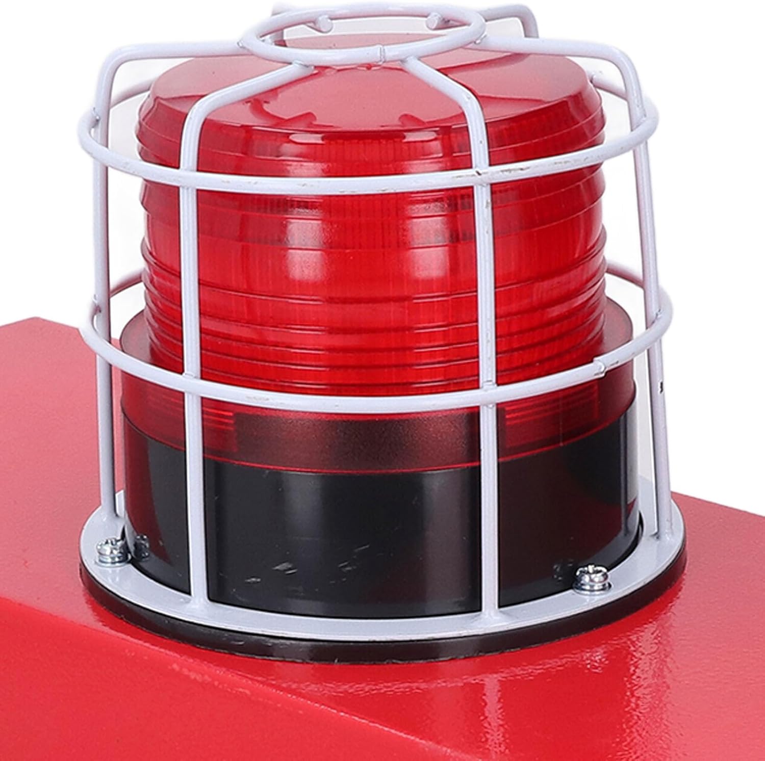 Alarm Siren Industrial Sound Light Alarm 120DB Volume Control IP67 3 Sounds (US Plug)