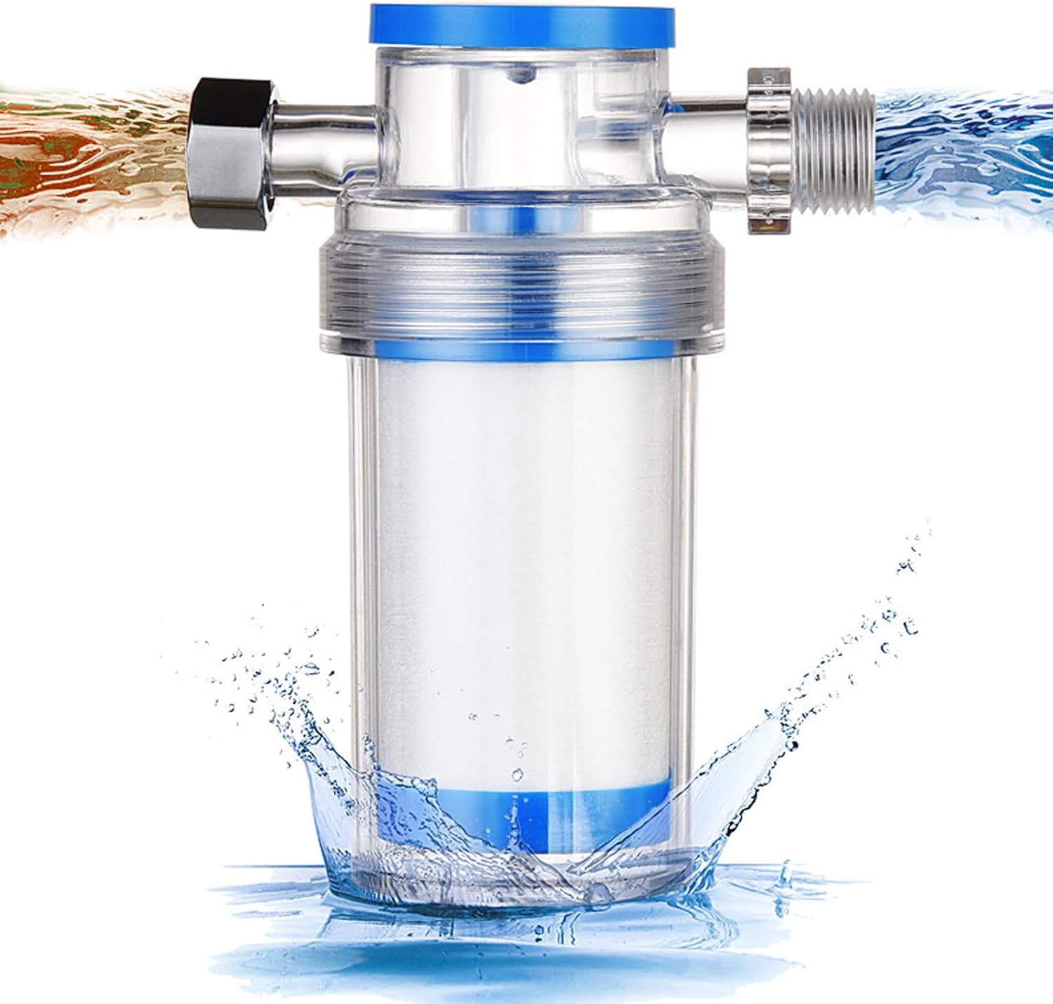 1/2" Pipes Household pre Filter for Shower Water Heater Intelligence Toilet Washing Machine Dishwasher Kitchen Filter for High precision filter 0.001mm 1μ Sediment Trap