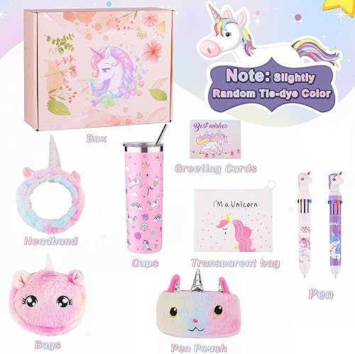 Miniatura 2 de Juego de regalos de unicornio de Navidad para niñas, juguetes para niños, caja de regalo de cumpleaños para adolescentes, regalos de Pascua para