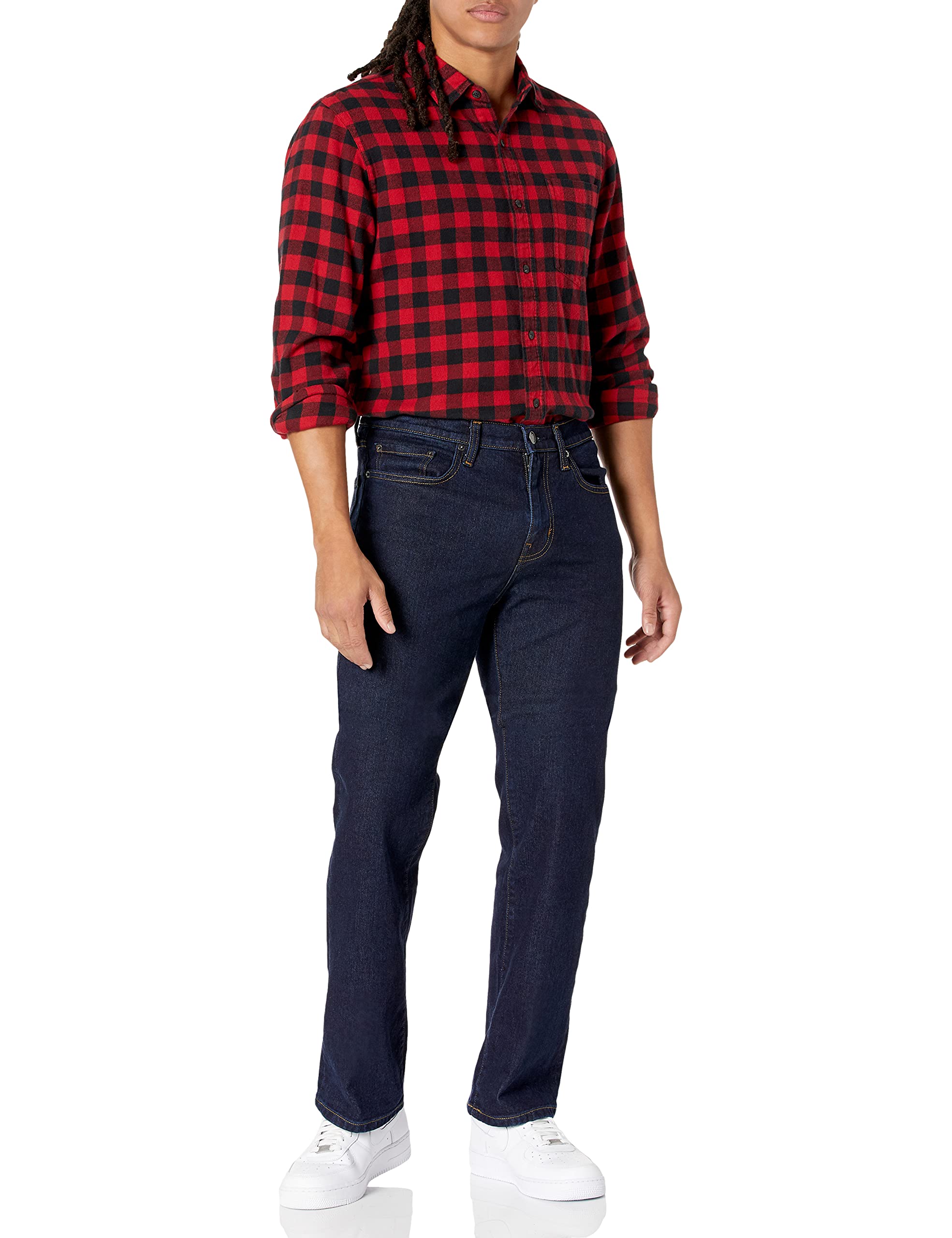 Amazon Essentials Jeans dritti con taglio bootcut - colori fuori produzione Uomo