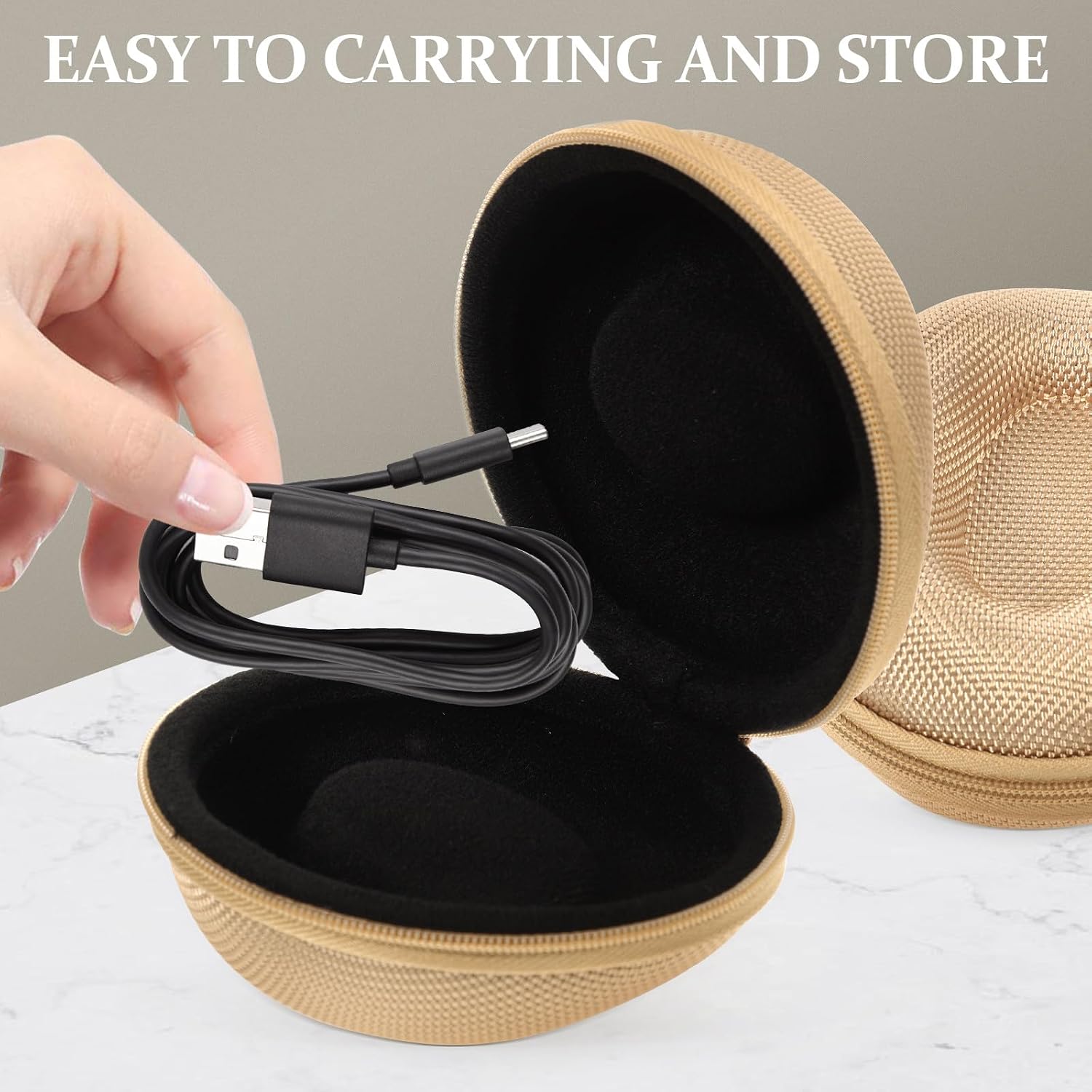 SOIMISS 4pcs Watch Box Travel Case in Oxford Cloth EVA for Storage image 3