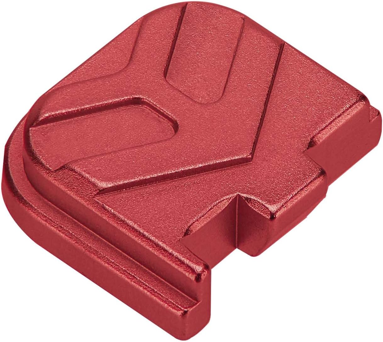 NDZ Performance Slide Cover Back Plate for Glock 43, 43X, 48 9mm – CNC Machined Aluminum, Aspis Cut Design, Textured Anodized Finish – Made in USA – Choose Color