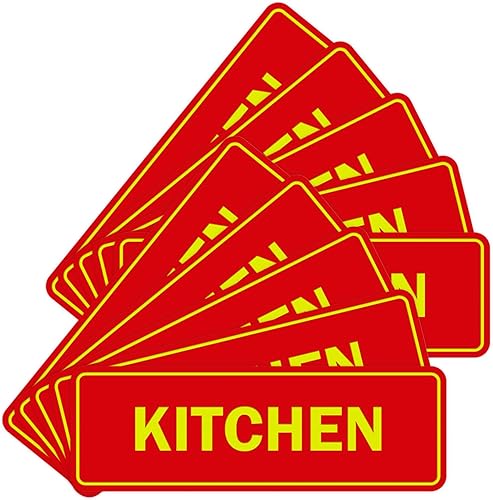 Miniatura 10 de Signs ByLITA Letrero de cocina estándar (plata cepillada) - Grande Brushed Silver,Negro y dorado,Azul / Patchwork,Oro cepillado,Marrón