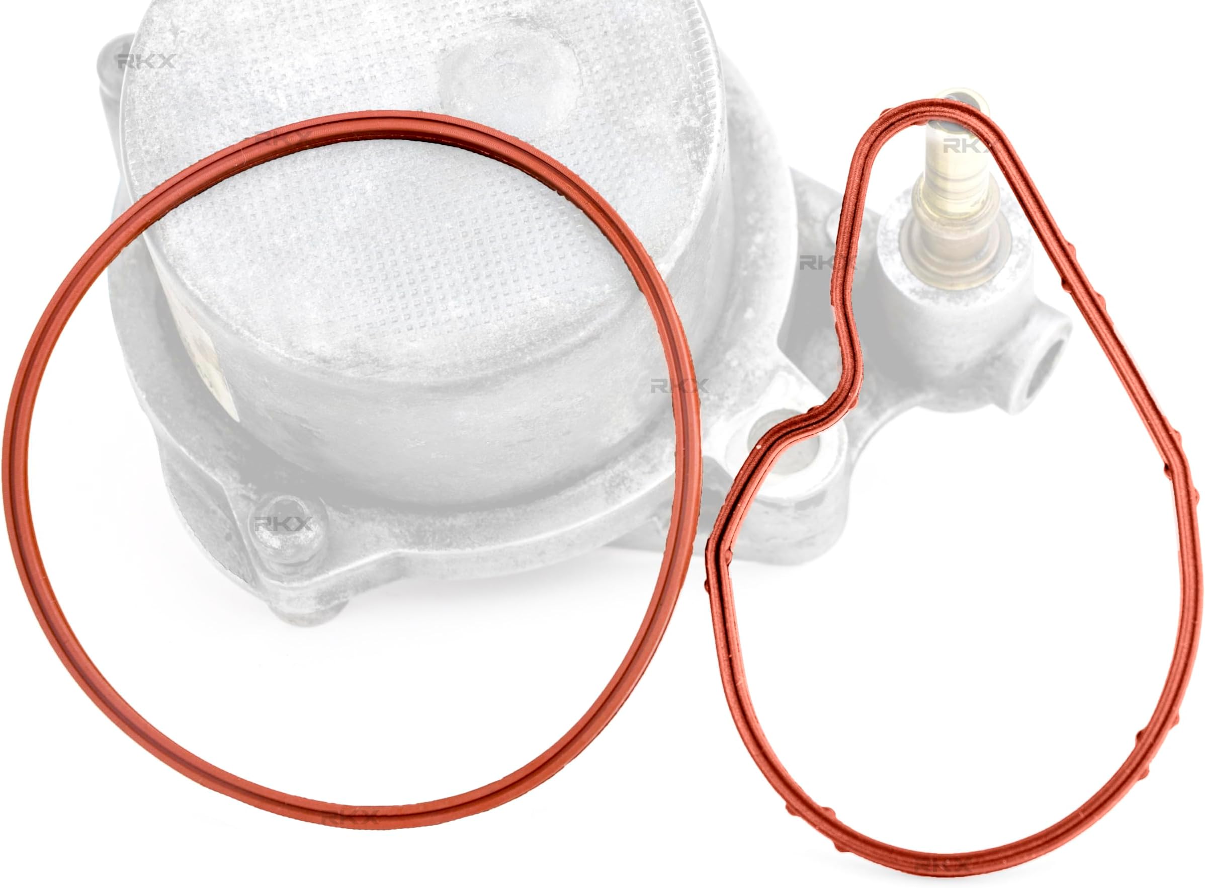 RKXVacuum Pump Reseal/Rebuild Kit Compatible with SAAB 9-3 Gasket and Seal 93 2.0L 2.0 T L 2.0T