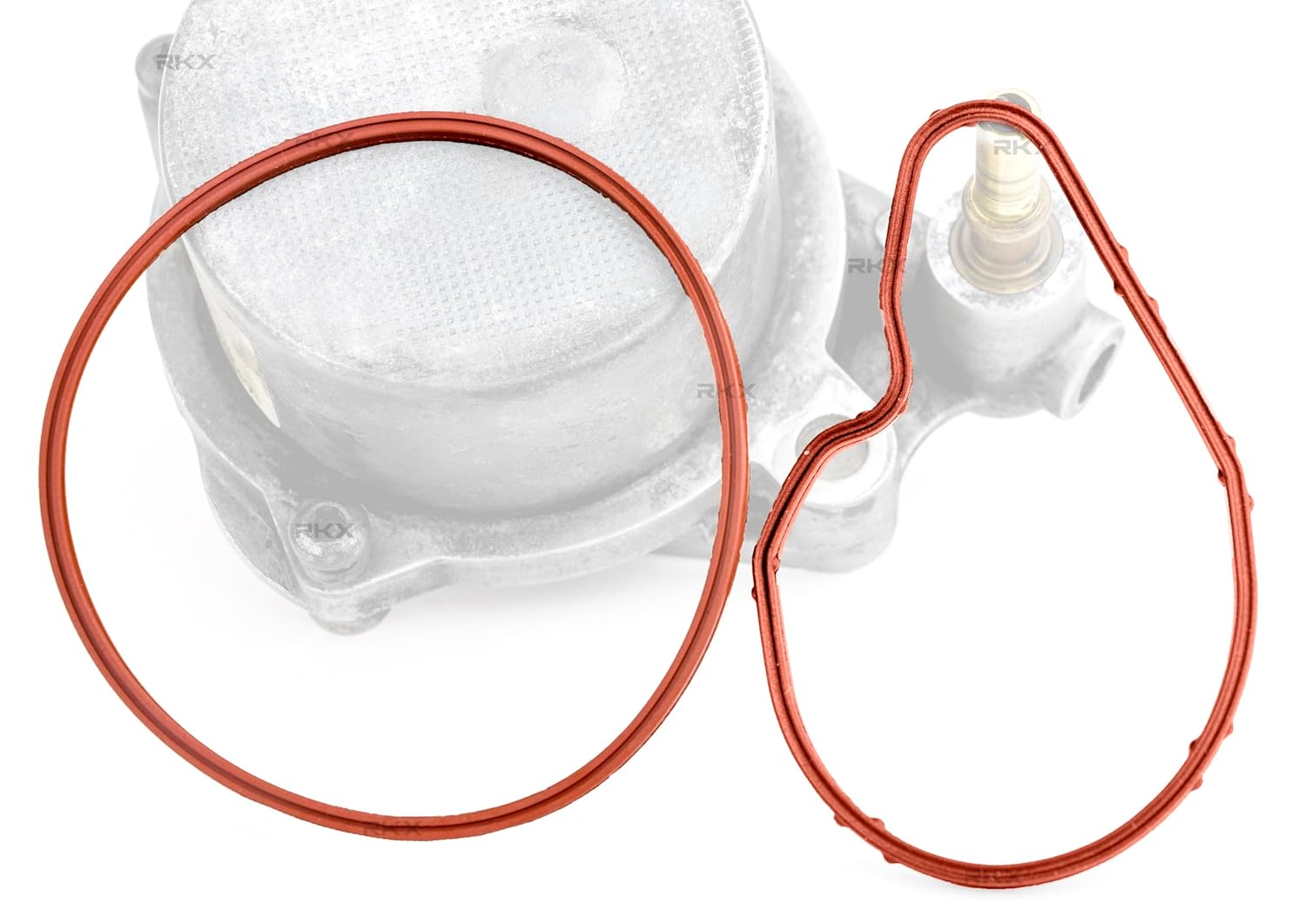 RKX Vacuum Pump Reseal/Rebuild Kit Compatible with SAAB 9-3 Gasket and Seal 93 2.0L 2.0 T L 2.0T