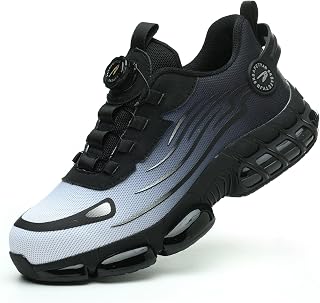 Steeel Toe Work Shoes for Men and Women Lightweight Comfortable Industrial & Constr…