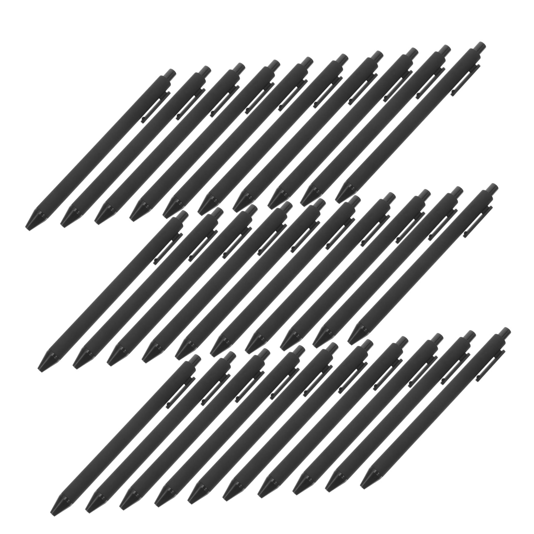 108 Bolígrafos De Gel Bonitos Para Escribir Para Diario Profesionales Papelería Escolar De Secado Rápido Bonitos Bolígrafos De Gel Útiles Escolares Negros
