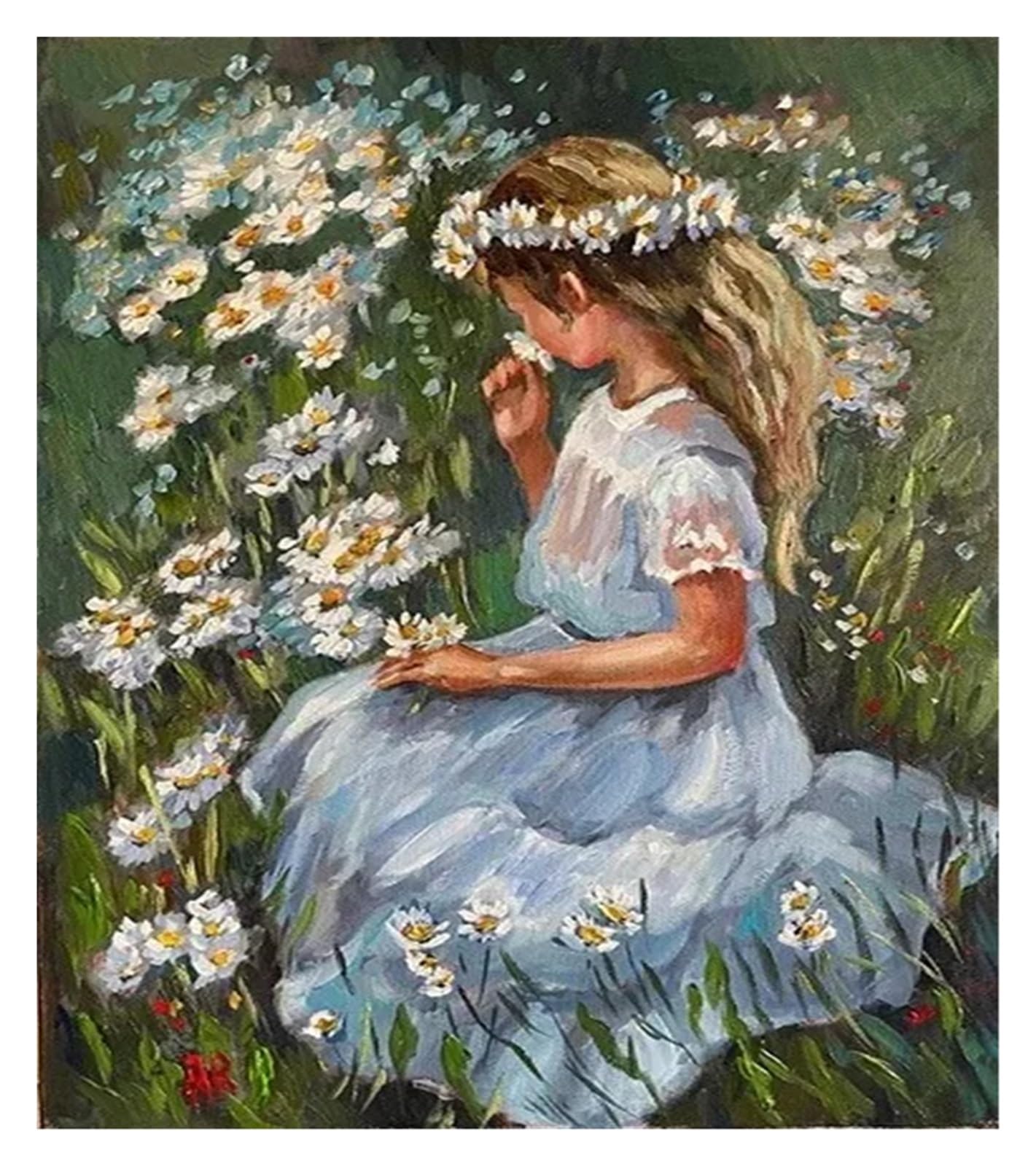Pintura en lienzo de hojas de arce con impresión de alta fidelidad para salón