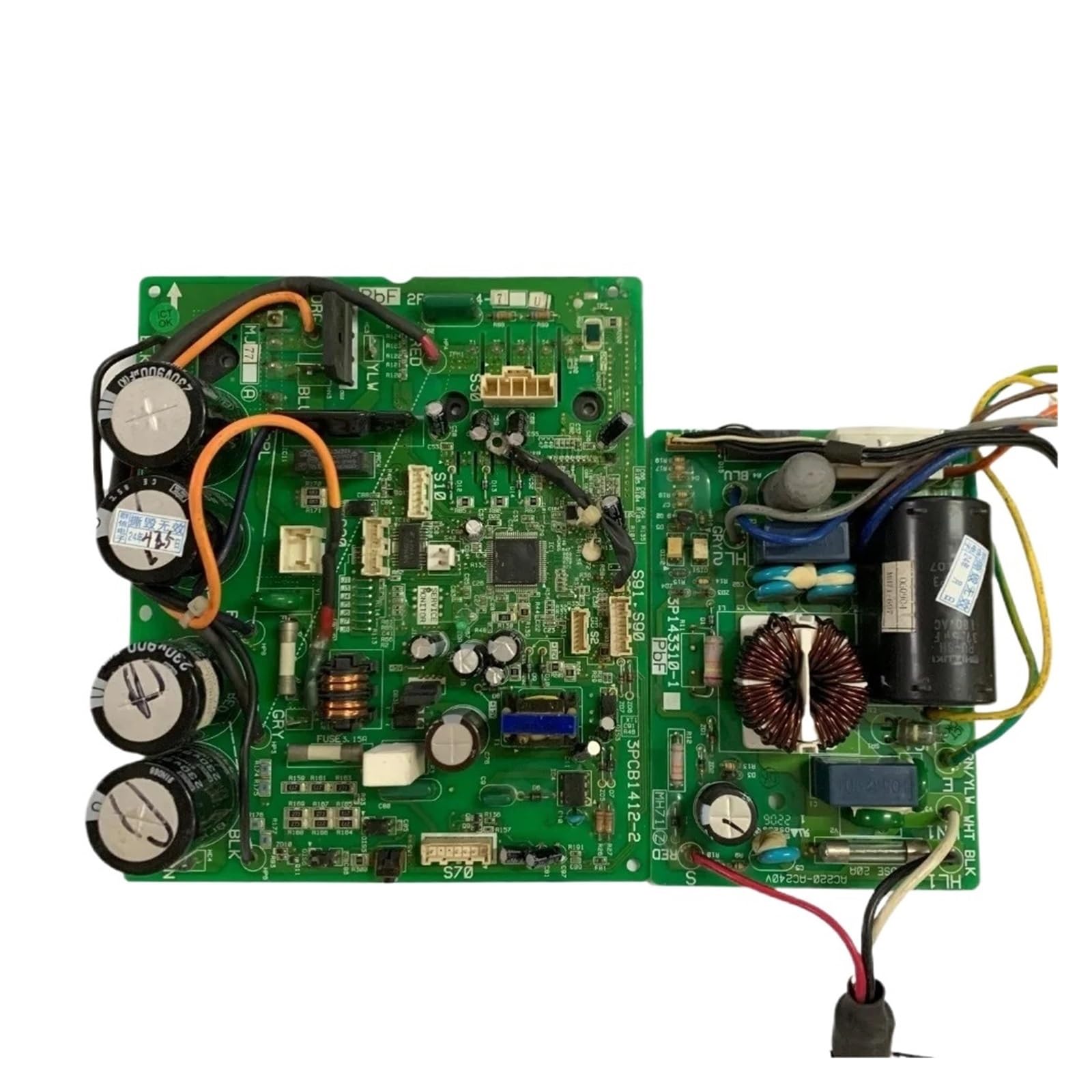 X Psblty One Color Air Conditioner Control Board ，Compatible For Daikin， 3Pcb1412-2 & 3P143310-1 Circuit Pcb Inverter Assembly