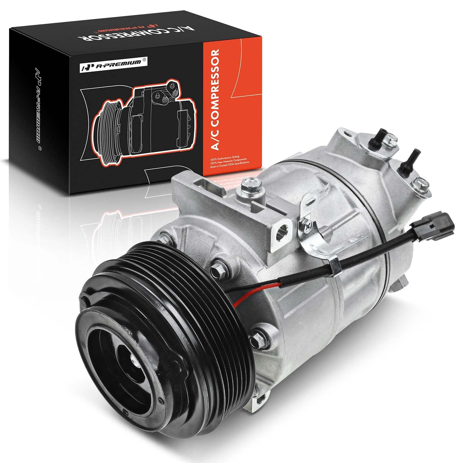 A-Premium A/C Compressor with Clutch Compatible with Nissan Sentra 2.0L 2007-2012