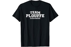 Team Plouffe | Proud Family Surname, Last Name Gift T-shirt