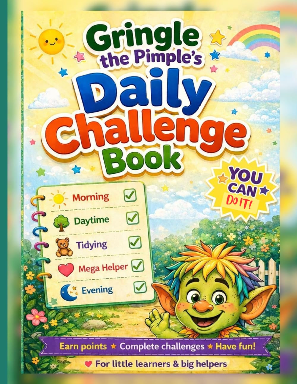 Gringle the Pimple's Daily Challenge Book: You Can Do It
