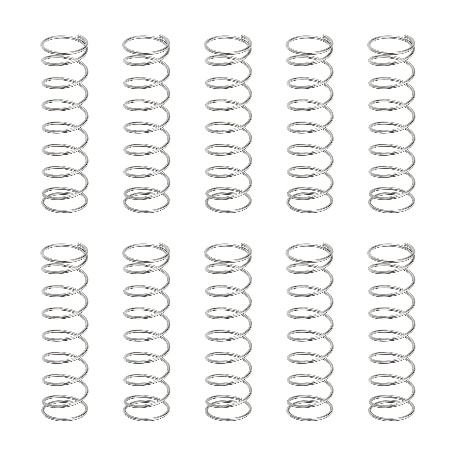 uxcell 10Pcs Compression Spring 0.8mm Wire Diameter x 10mm OD x 20mm Long — Amazon image 18