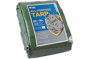 GUARD SHIELD® Heavy Duty Tarp, Extra Thick 20x20 Feet