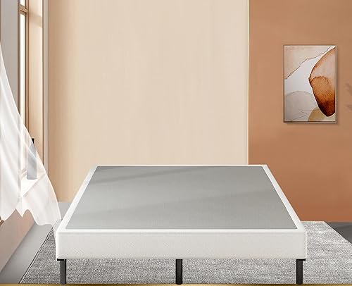 Miniatura 6 de Kilyssa Base de colchón Box Spring Queen, solo con somier de metal de 7 pulgadas, funda de colchón resistente con funda, antideslizante, sin ruido,