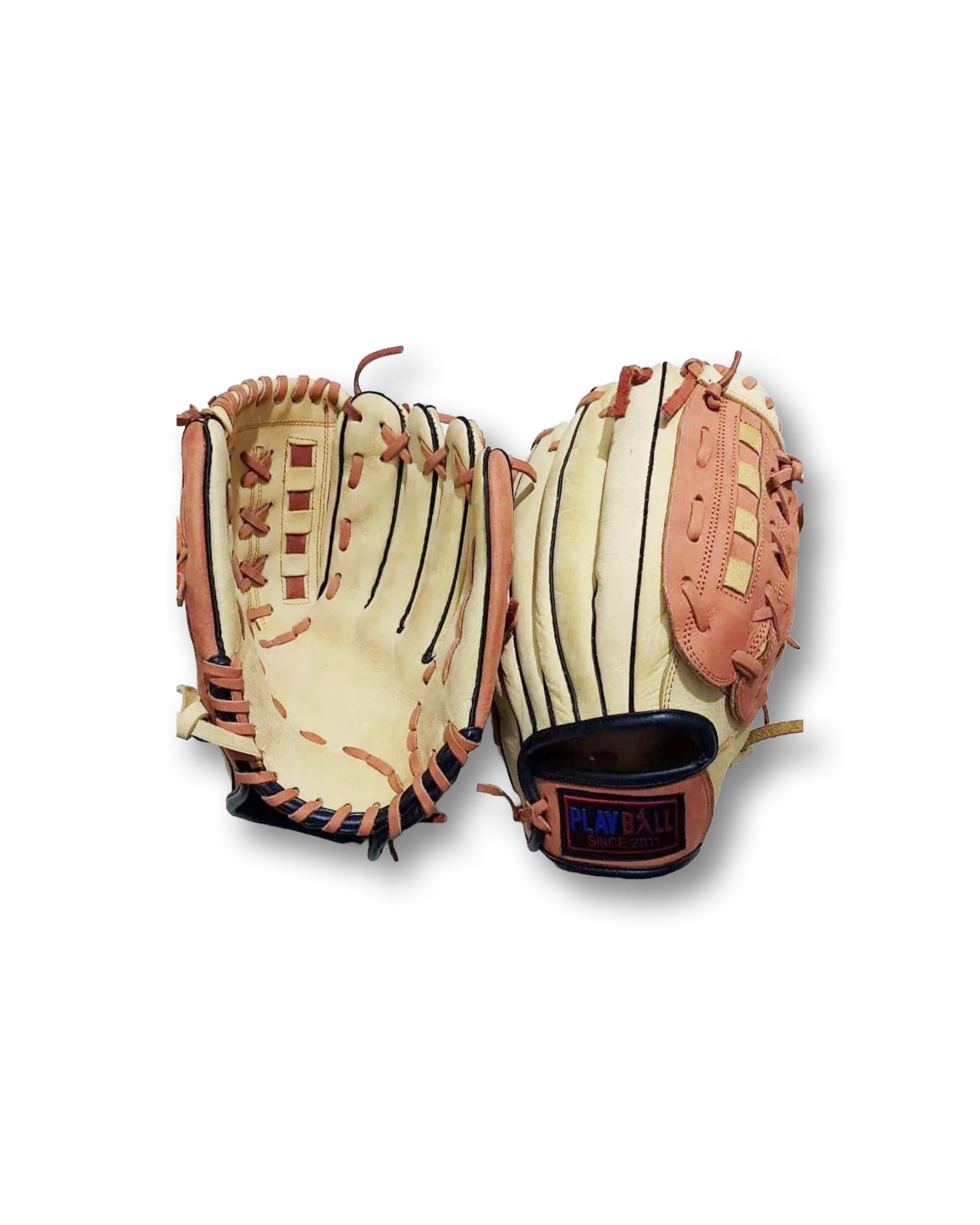 Baseball and Softball Leather Fielding Glove - Left Hand Throw, Durable Design, Comfortable Fit, Perfect for Players of All Levels, Mitt for Practice or Competitive Play-image-42