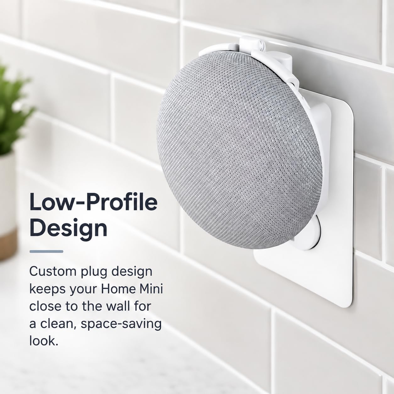 Amazon.com: Mount Genie® Premium Outlet Mount for Google Home Mini