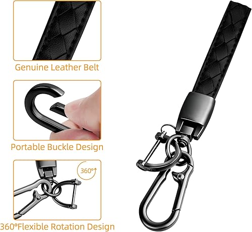 Miniatura 6 de Sindeda - Funda para llave Chevrolet con llavero de protección completa suave, carcasa para llave compatible con Colorado Silverado Suburban Tahoe