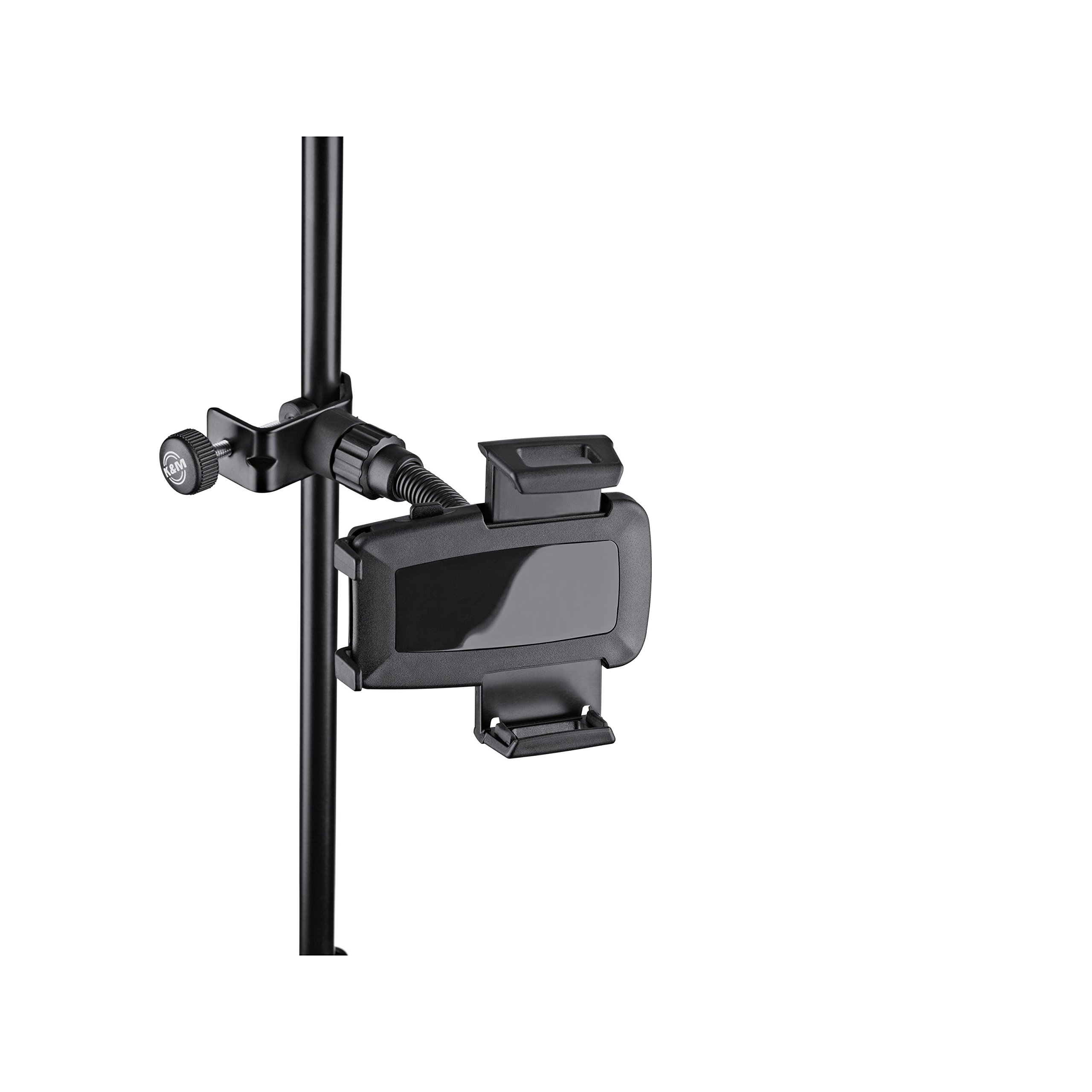 K&M スマートフォンホルダー 取付有効幅:44~84mm 黒 19745(中古品) Amazon | K&M スマートフォンホルダー 取付有効幅:44~84mm 黒 19745