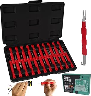 21+1Pcs Terminal Removal Tool Kit with Blow-Molded Case
