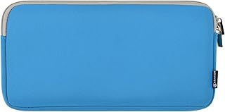 Case Star Quality Neoprene Keyboard Sleeve Case Bag with Zipper for Apple Bluetooth Wireless Keyboard A1314 / Magic Keyboard A1644 Models MC184LL/B, MC184LL/A, MLA22LL/A Blue Color