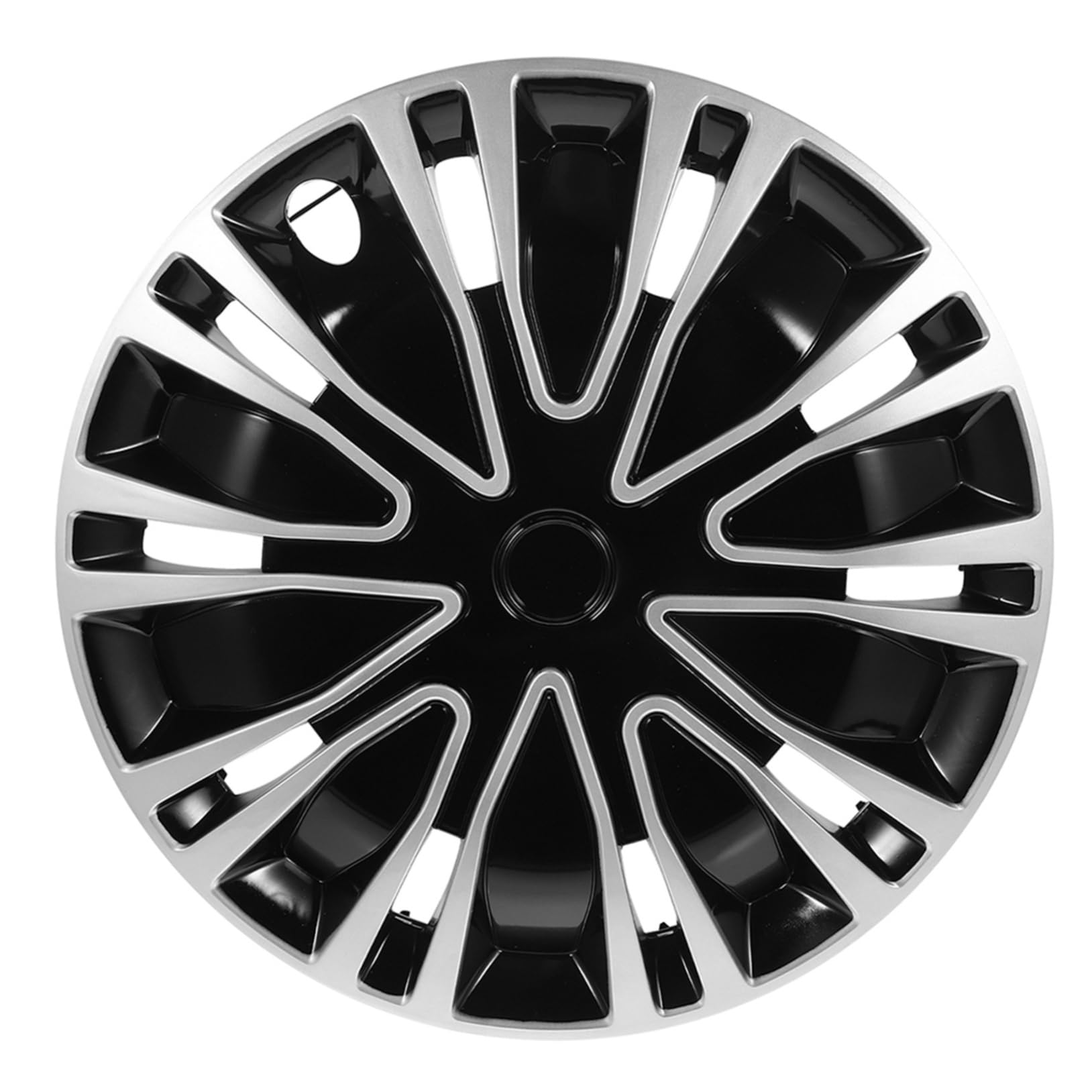 Tapacubos Decorativos de Rueda 13 Pulgadas Resistentes de PP Instalación Rápida para Coches y Protección contra Agua y Suciedad