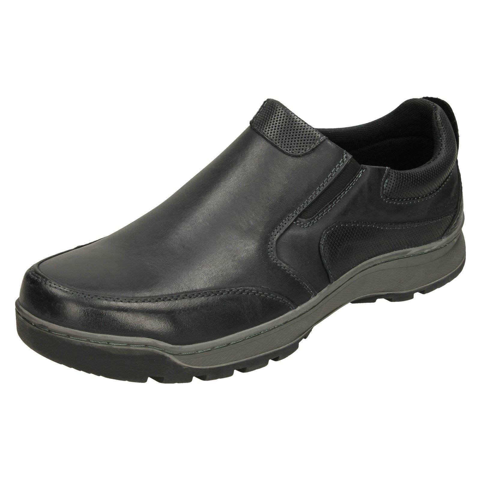 Hush Puppies Men's Jasper Trainer Black Size 9 (43)