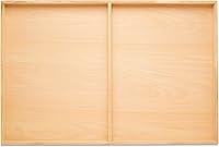 Vista 10 de Lienzo de madera estrecho de 10 x 20 x 1-1/2 pulgadas, paquete de 2 carteles de madera en blanco con marco, paneles de madera con cuna