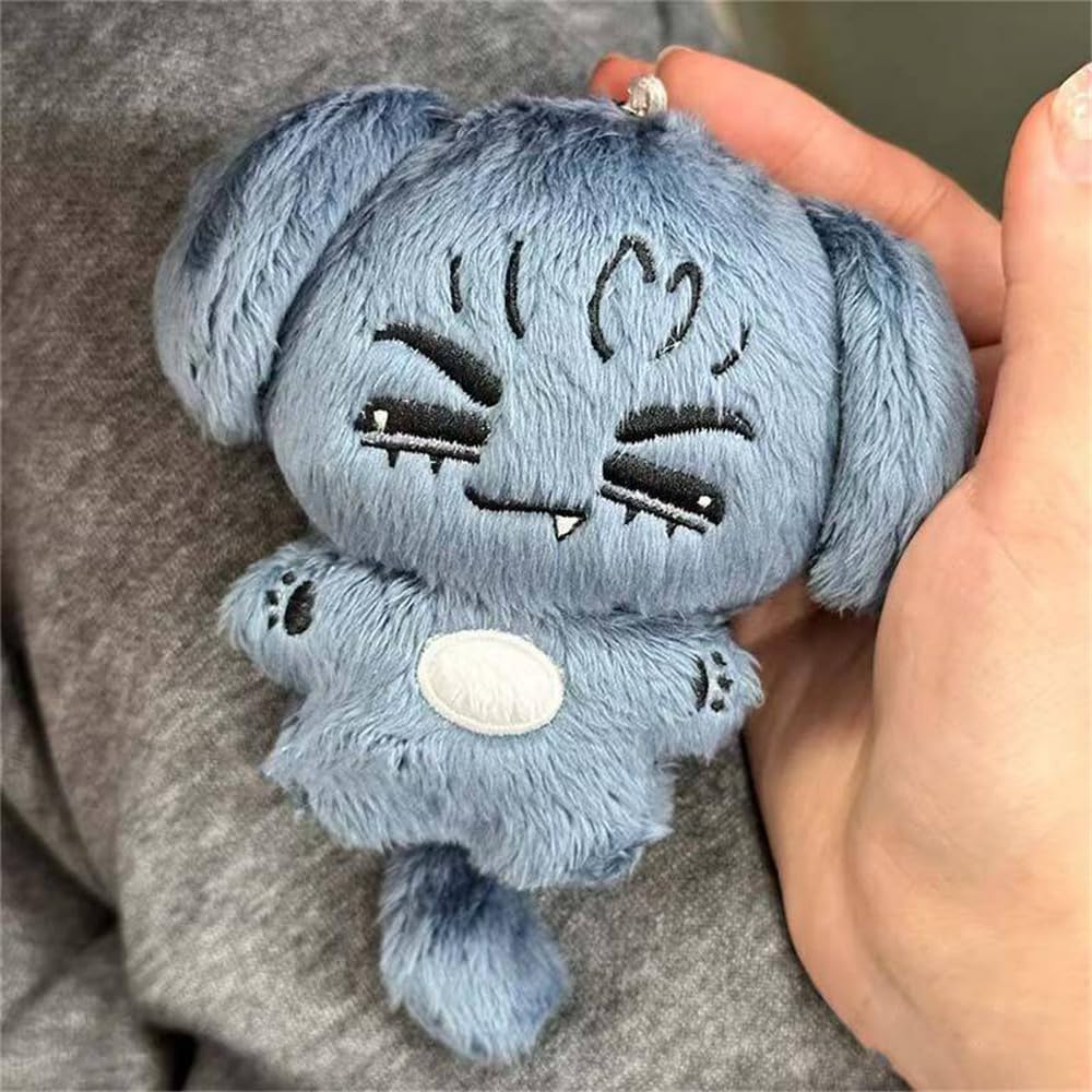 Anime lvan Plush Keychain,Till Ivan Luka SUA Mizi Cute Pendant Keychain Gift (Dark Blue) - Image 3