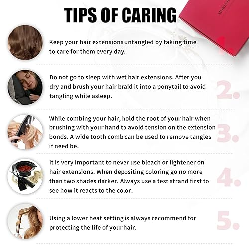 Miniatura 6 de Moresoo Extensiones de cabello humano con cinta adhesiva, balayage, ombré, marrón ceniza a rubio, mezcla con extensiones de cabello rubio claro,