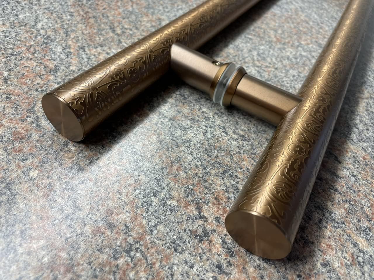 104E2 Modern Stainless Steel Sus304 Entrance Entry Commercial Office Store Front Timber Wood Glass Door Pull Push Handles Double-Sided (36 Inches /900x38mm)