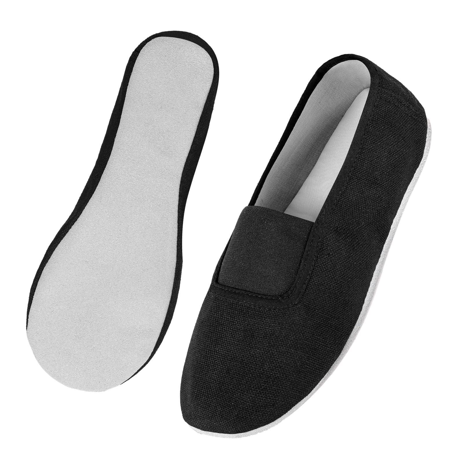 Zapatillas de gimnasia para niñas, jóvenes, mujeres, transpirables, zapatillas de deporte para niños, piel de vacuno, unisex, color negro