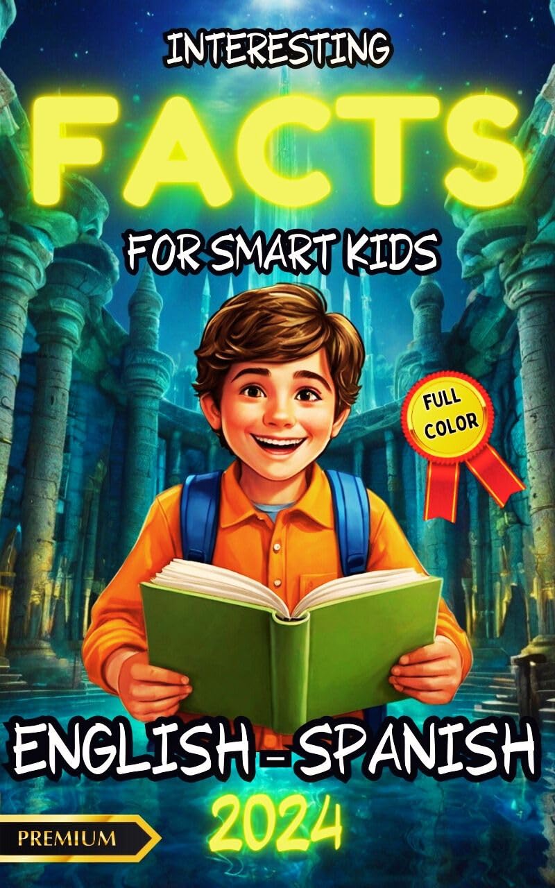 Interesting Facts for Smart Kids: A Bilingual Adventure in English and Spanish with Fun Interactive Activities and Full-Color Illustrations to Spark Curiosity and Learning