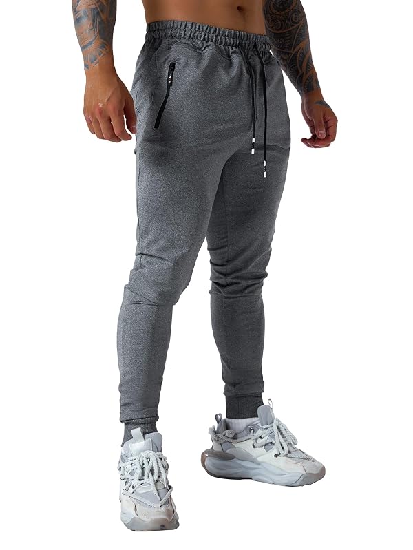 Punwet Cotton Stretch Joggers Sweatpants for Men,Tapered Workout Pant by Punwet - Used condition - Image 5
