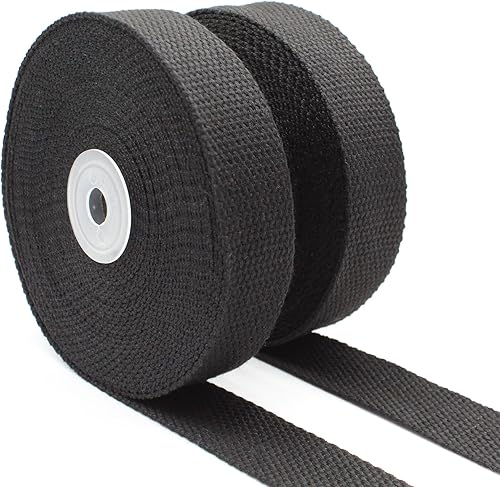 Dortrue Correas de algodĂłn de 1 pulgada, 2 rollos20 yardas, correas para correas de bolsa, correa de bolsa, correa de bolsa, cinturĂłn de tela, artes Dortrue Correas de algodĂłn de 1 pulgada, 2 rollos20 yardas, correas para correas de bolsa, correa de bolsa, correa de bolsa, cinturĂłn de tela, artes