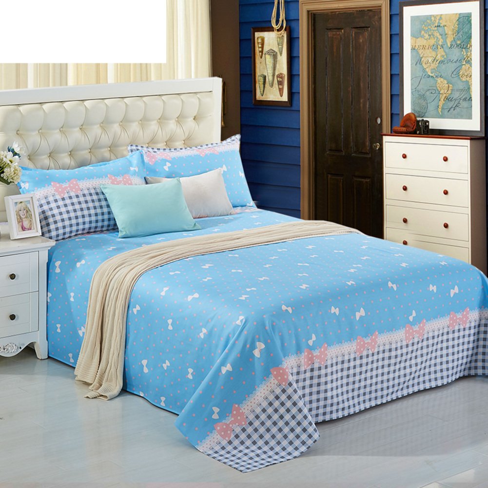 Feuilles de coton anti-transpiration 150x230cm adaptées au lit twin de votre enfant