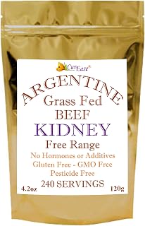Argentine Beef Kidney Powder Grass Fed & Finished 4.2 Ounces 240 Servings