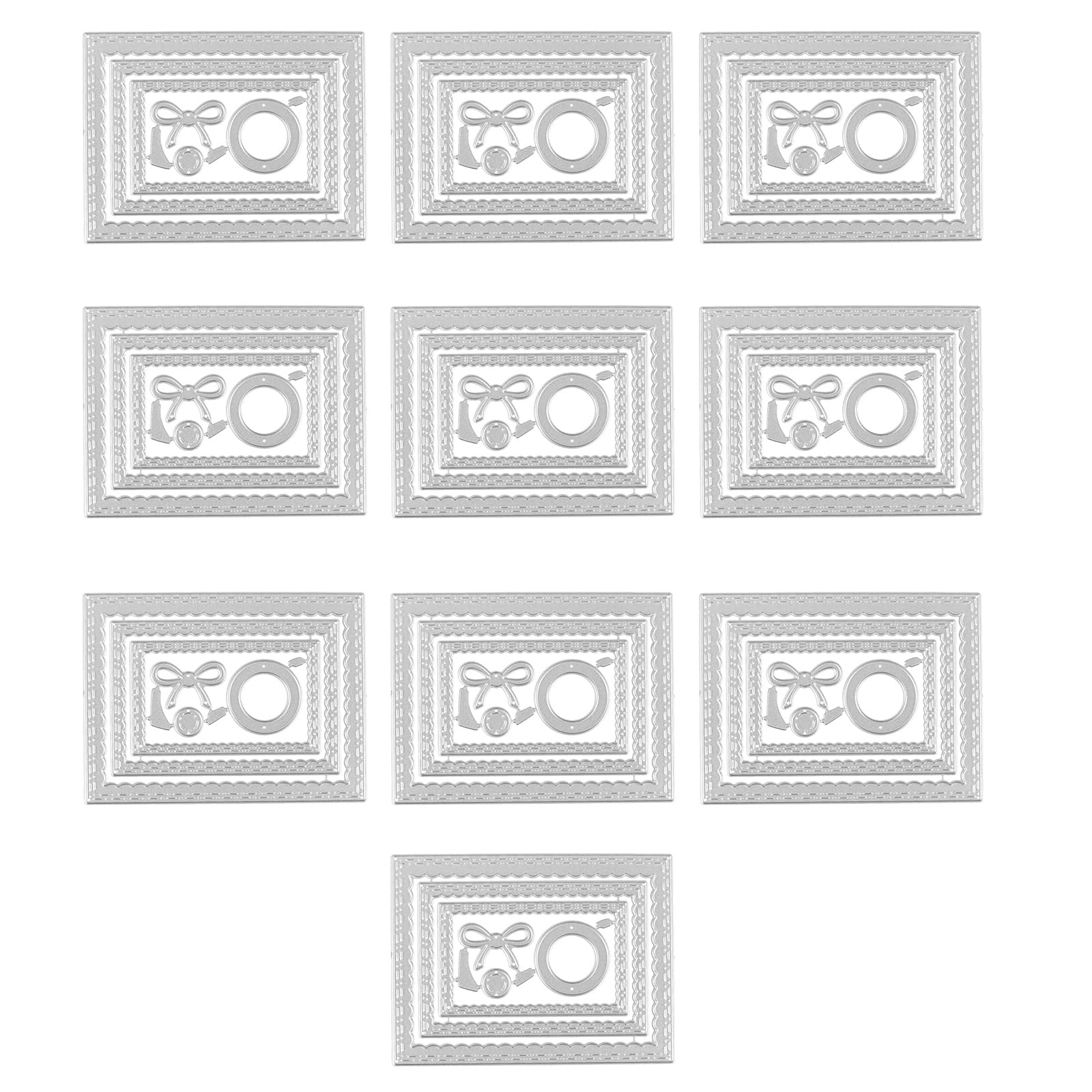Pangboer Dc3513 Metal Frame Cutting Dies Embossing Stencils Template Handicrafts Hand Bookmarks Scrapbooking Card Decorations Dies Frame Cutting