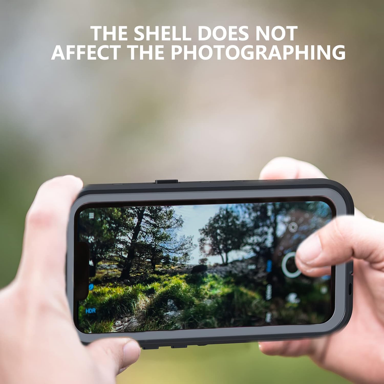 Omio for iPhone 13 Pro Max Waterproof Case Compatible with MagSafe, Magnetic Full Body IP68 Shell with Built-in Screen Protector Military Grade Shockproof Cover with Stand for Men Women Blue - Image 8